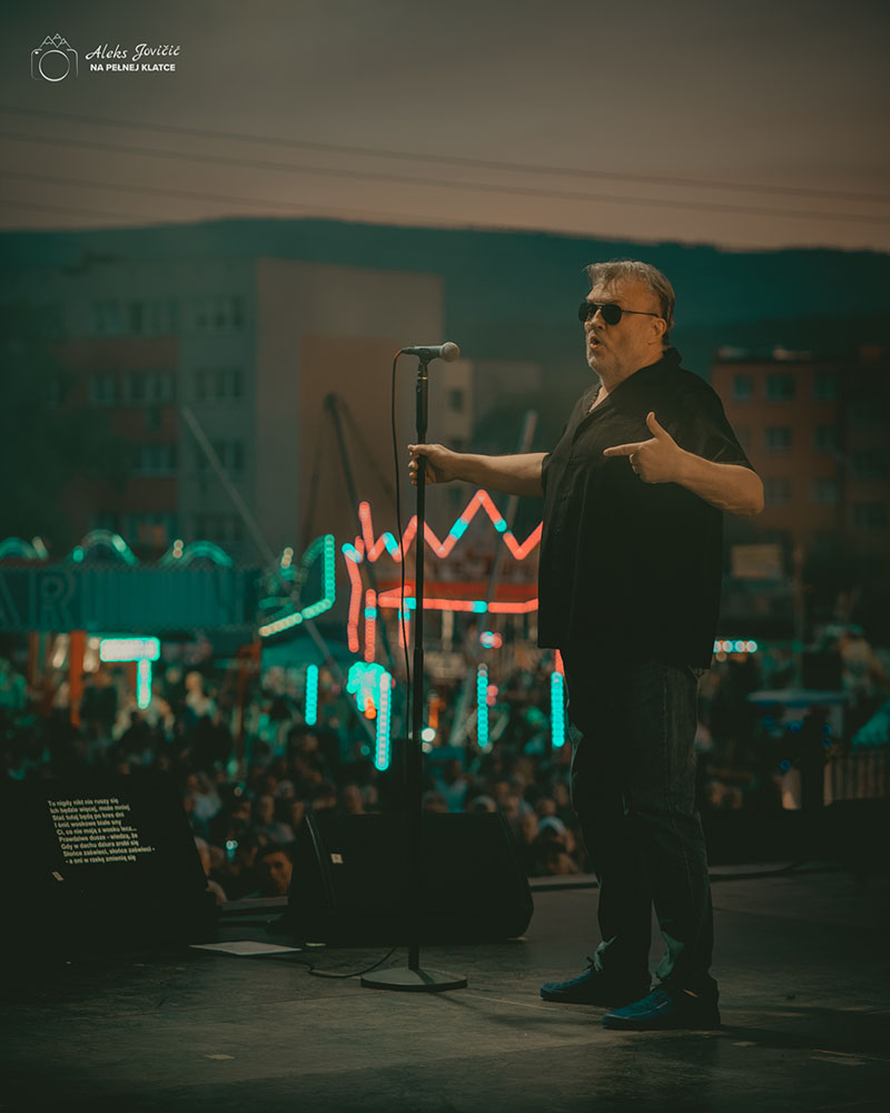 fotografia koncertowa - krzysztof cugowski w Bystrzycy Kłodzkiej