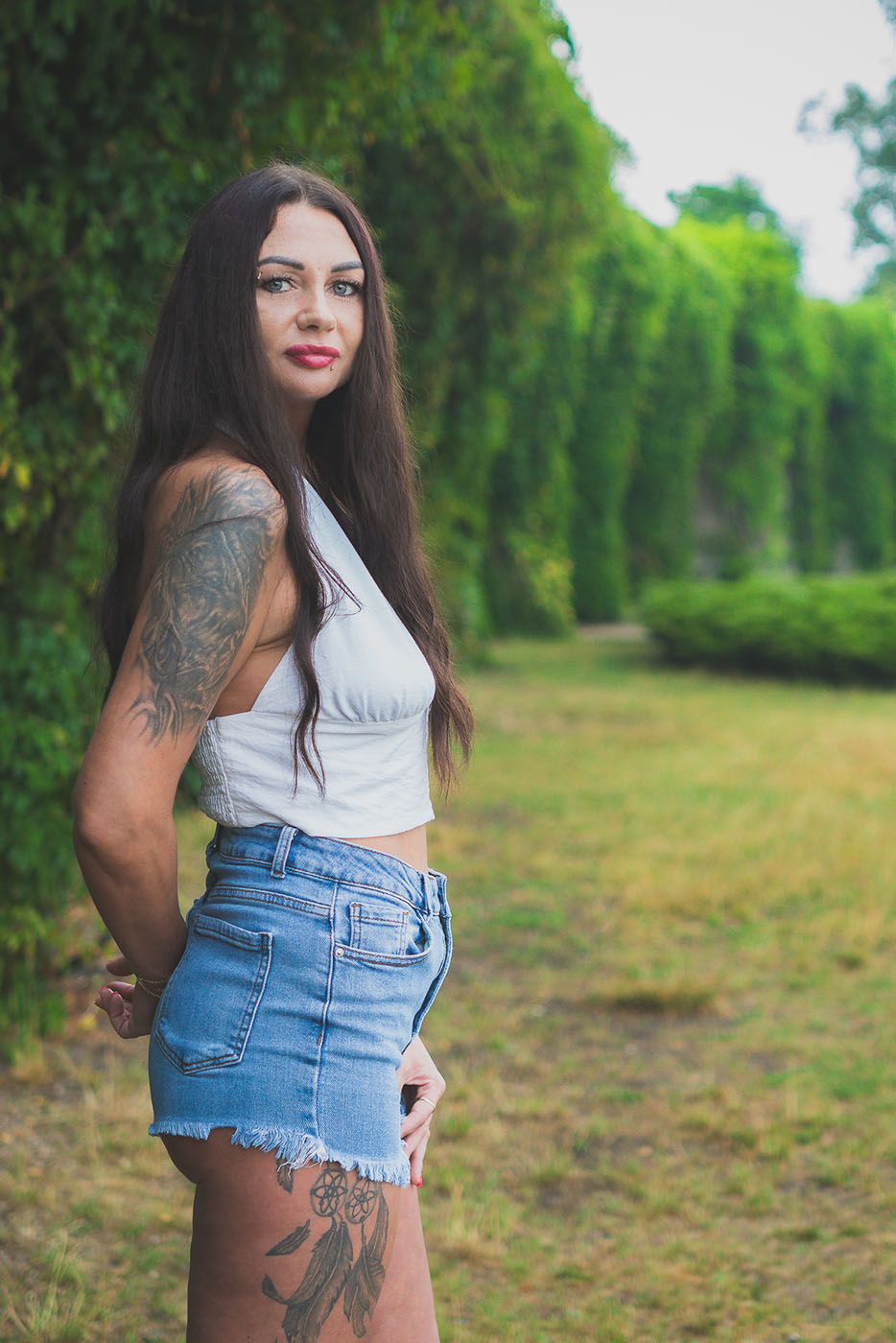 seksowny outfit na sesję fotograficzną